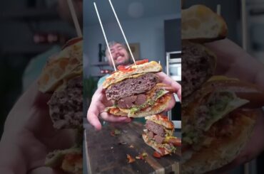 El Burdigato Supreme (Pizza, Taco, Burger, Hot Dog) #shorts