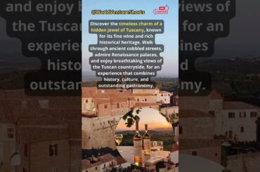 Montepulciano, hidden jewel of Tuscany - #Montepulciano #NobileWine #Tuscany #italy