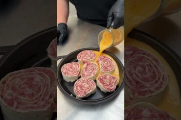 Breakfast Pinwheel Casserole #Shorts