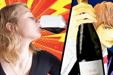 Drinking The World's Best Anime Wine