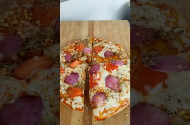 Kadhai Pizza Recipe | #shorts #trending #pizza #pizzalover #food #indianfood410 #youtubeshorts