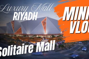 Riyadh Vlog exploring luxury mall and new Italian Restaurant.