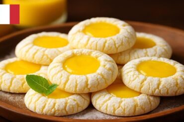 How to Make Lemon Curd Cookies | Easy Italian Recipe