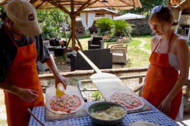 Taste Local Flavors on a Farm Tour with Pizza-Making and Wine in Sorrento, Italy