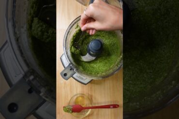 The best pesto is homemade basil pesto #easyrecipe #cooking