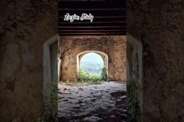 Guardian of the castle. Our Italian home attached to ancient castle wall. #italyrealestate #italy