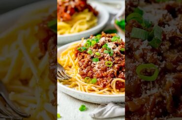 Spaghetti Bolognese Recipe