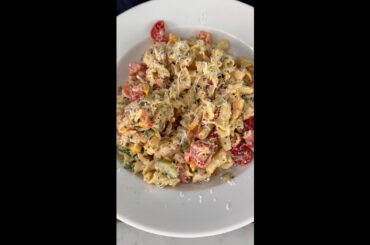 Summer Chicken Pasta Salad