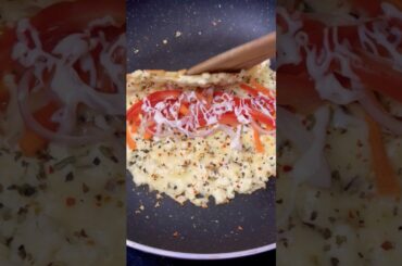 Paneer Pizza Dosa #shorts #food #recipe