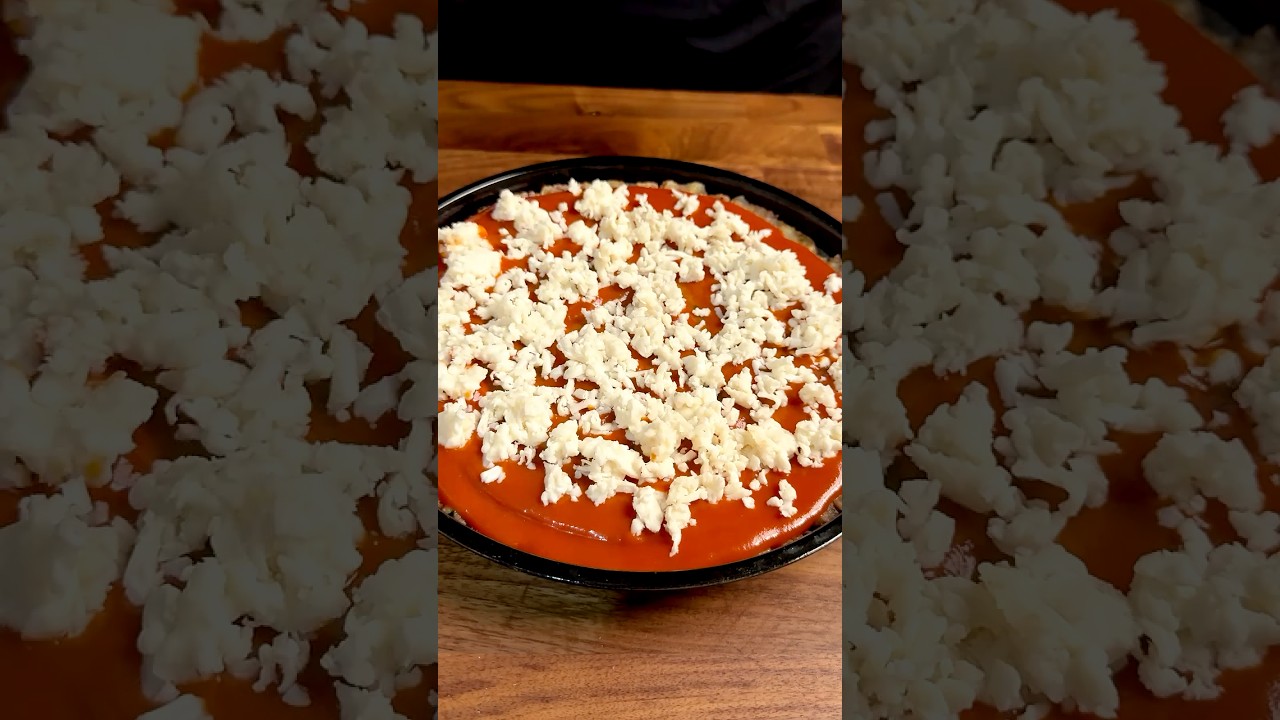 New Style Pizza! Quick & Easy #shorts New Style Pizza! Quick & Easy #shorts