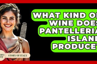 What Kind Of Wine Does Pantelleria Island Produce? - Story Of Italy