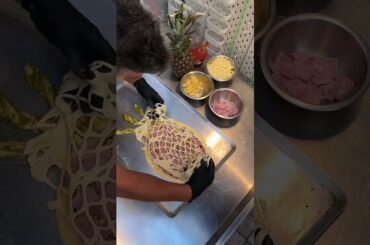 Hawaiian Pineapple Pizza #Shorts