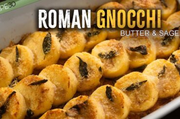 Roman Gnocchi That Melts in Your Mouth