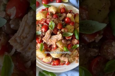 Italian Tuna Salad (No Mayo)