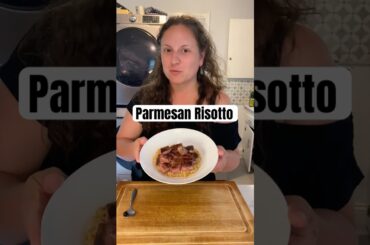 Parmesan Risotto with steak #cooking #cookingchannel #risotto #risottorecipe