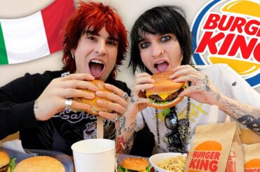 Trying American Fast Food in Italy