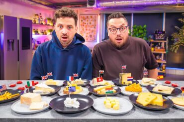 We Ate Cheese NON-STOP to Try and Guess Them All (GAME) | Sorted Food