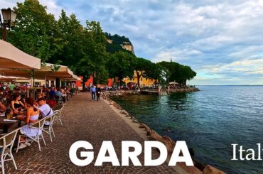GARDA Town -  Italy Tour 4k  - LAKE GARDA | Top Attractions, Food & Budget Tips!