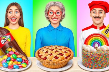 Me vs Grandma Cooking Challenge | Tasty Kitchen Hacks by Multi DO Challenge