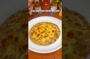 Italian Frittata Recipe #frittata #egg #italian #recipe #food #foodie #shorts