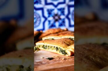 Easy Escarole Pie | Savory Italian Green Pie #shorts #italianrecipes #eatyourgreens