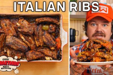 One Pan Italian Baked Ribs | Cookin' Somethin' w/ Matty Matheson
