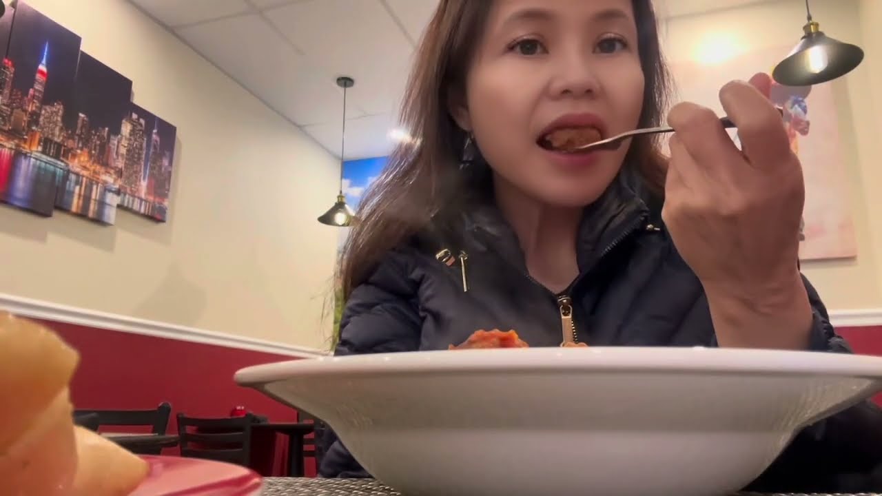 Dining out at Italian restaurant Dining out at Italian restaurant