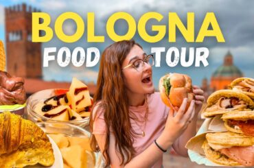 Eating All THE BEST FOOD in Italy's Food Capital | Bologna Food Tour
