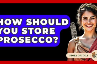 How Should You Store Prosecco? - Story Of Italy