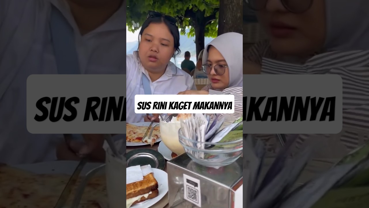 Jauh-jauh Ke Italia makanan orang kaya Cuma gini Sus Rini Kaget ngakak banget Jauh-jauh Ke Italia makanan orang kaya Cuma gini Sus Rini Kaget ngakak banget