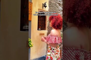 Cutest Wine Windows in Florence | A Must-See!