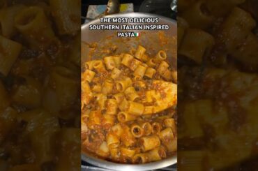 THE MOST DELICIOUS SOUTHERN ITALIAN INSPIRED PASTA #pasta #homemade #italiancooking