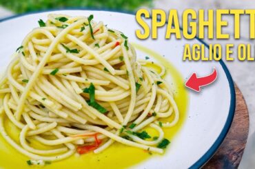 How to Make the Most Tasty SPAGHETTI AGLIO e OLIO Ever