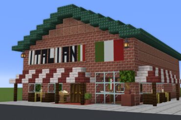 How To Make An Italian Restaurant | Including Interior
