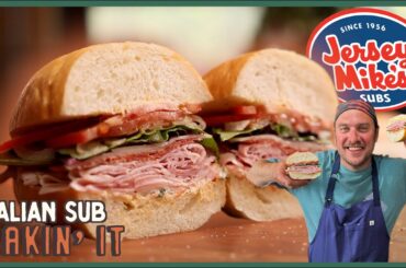 Brad Creates a Stacked Italian Sub! | Makin' It! | Brad Leone