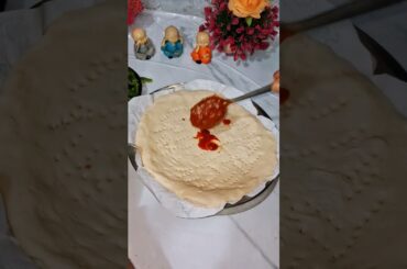 Ghar per banaye aasani Pizza recipe #viralvideo #shortvideo #cooking #food #cookingwithganga