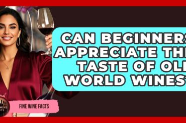 Can Beginners Appreciate the Taste of Old World Wines? | Fine Wine Facts