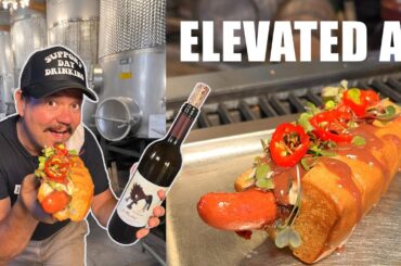 The Most SOPHISTICATED Hot Dog You'll Ever See.....AM I CLASSY YET?!