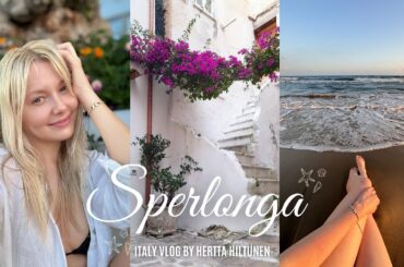 Best Beaches in Italy: Sperlonga | Travel VLOG