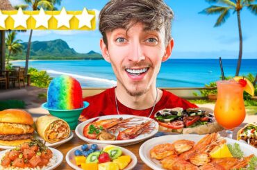 I Went To Hawaii & ONLY Ate 5 Star Meals!