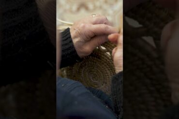 Only a few #Italian women know how to weave a fundu used for making this #rare #pasta.