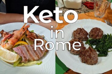 Keto in Rome - What we ate in Italy | Weight Gain from Cheese on the Keto Diet?
