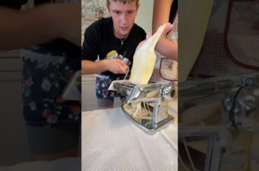 Eating Homemade Pasta from Scratch For The Day!