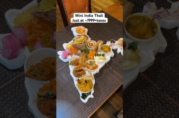 Indian Mini Thaali  Has Variety Of Food From Different State of India | Indian Food Flavours
