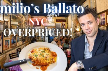Eating at Emilio’s Ballato. NYC. A Celebrity Hot Spot and OVERPRICED Italian Restaurant