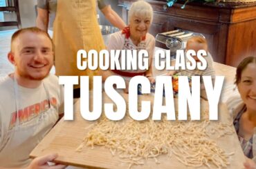 Tuscan Pasta Cooking Class with Our Airbnb Hosts | Family Travel in Italy