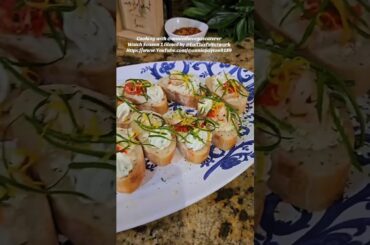 Mushroom Risotto and Lobster Crostini : Masterclass with Annie's Gourmet  #cooking #food #cheflife