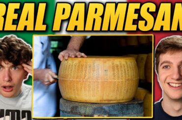 THIS Is Why Italian Food is SO GOOD! | Americans Learn How REAL Parmesan is Made!