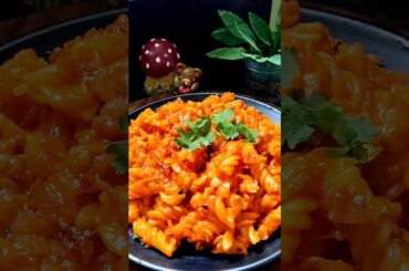 Red sauce pasta easy recipe #shortvideo #youtubeshorts