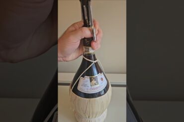 Open a bottle of Italian wine